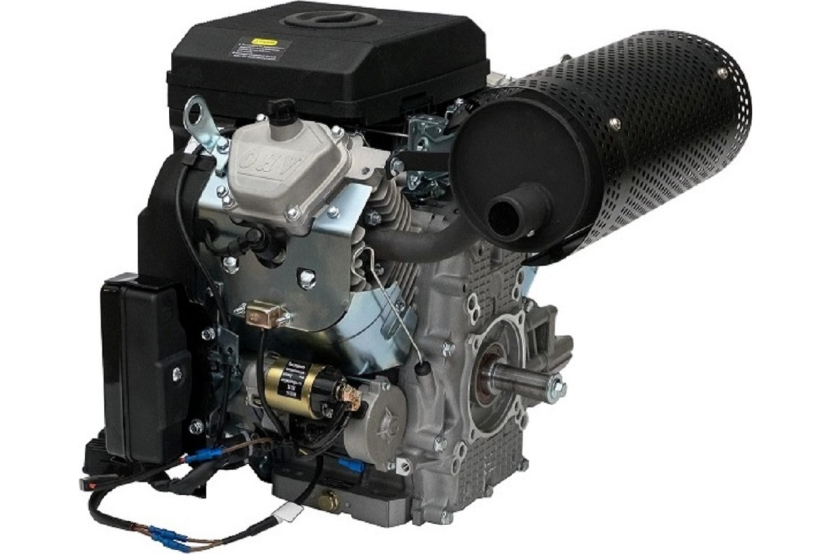Двигатель Lifan 27л.с. LF2V78F-2A PRO(New), 27 л.с. D25 20А датчик давл./м, м/радиатор